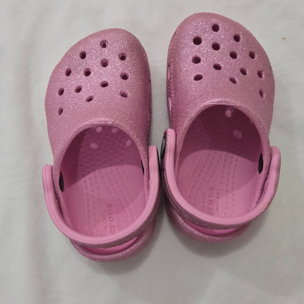 CROCS - 2 Pairs Toddler Girls Size 6